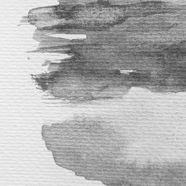 Soft grey ink wash on textured paper